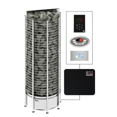 SAWO sauna heaters tower TH Wall NS 400x400