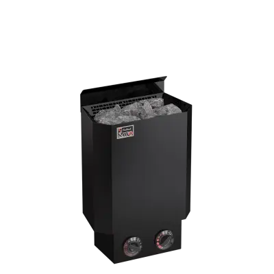 SAWO sauna heaters wall NRMN Black NB 400x400
