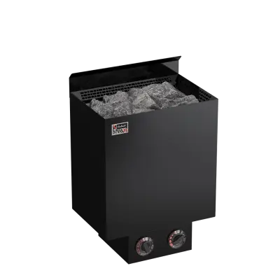 SAWO sauna heaters wall NR Black NB 400x400
