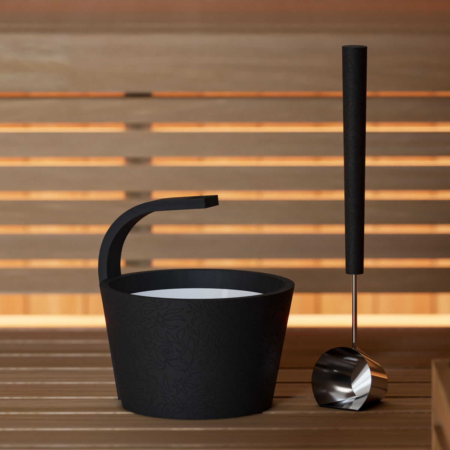 DRAGON FIRE PAIL AND LADDLE SCENE