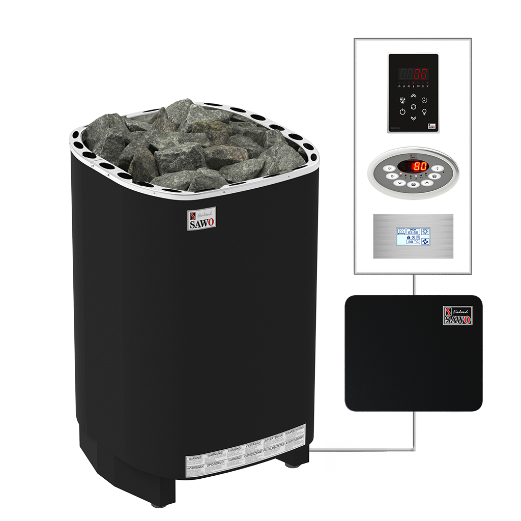 SAWO sauna heaters floor SAV NS Fibercoated