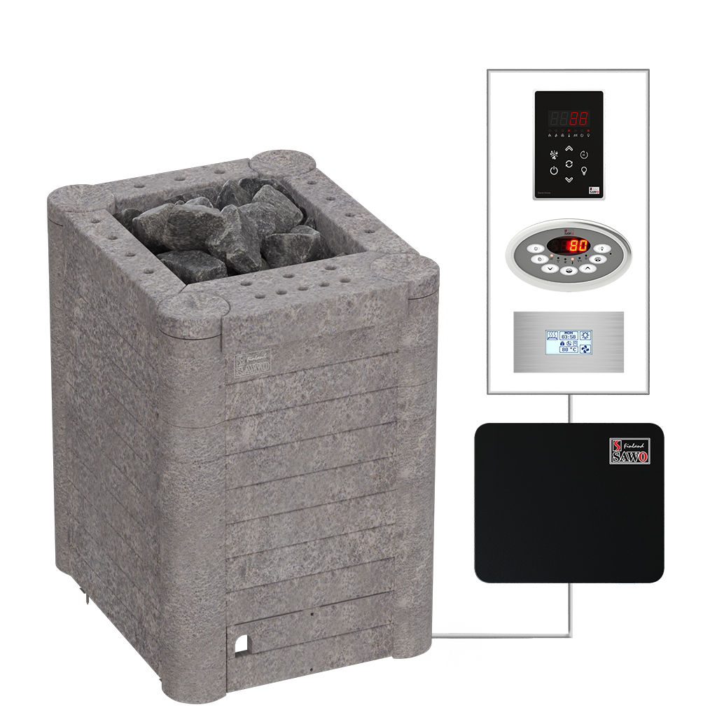 SAWO sauna heaters stone NIMC NS