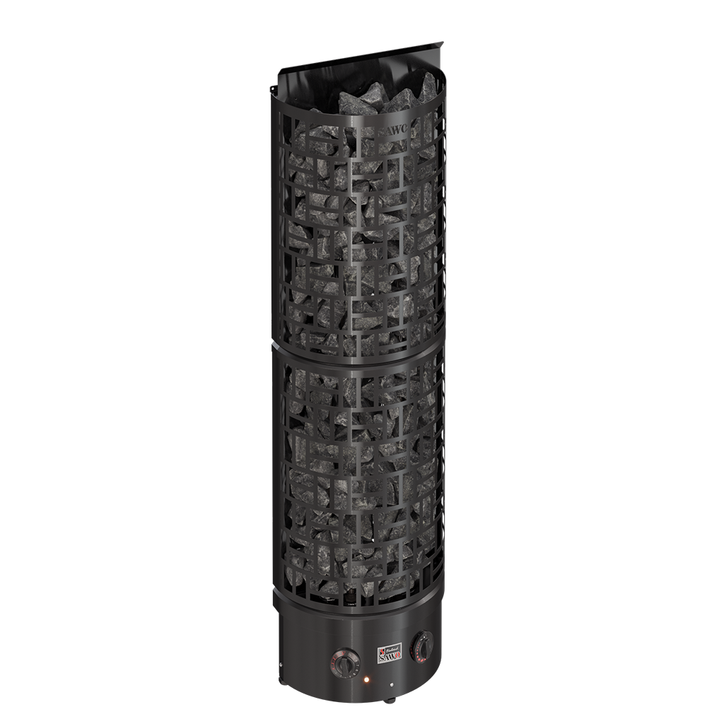 SAWO sauna heaters tower SW3 Wall Black NB