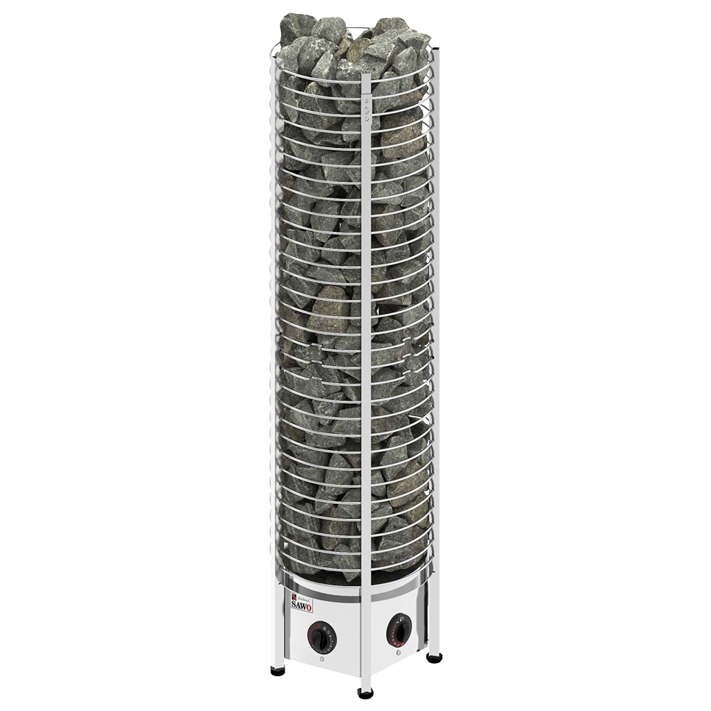 SAWO sauna heaters tower TH Round NB