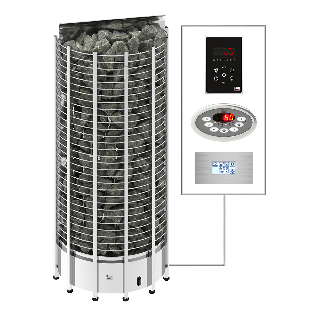 SAWO sauna heaters tower TH Wall Ni