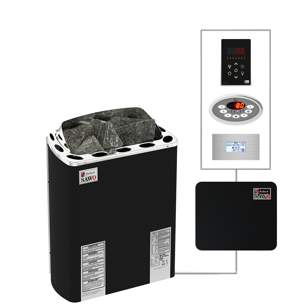 SAWO sauna heaters wall MX Fibercoated NS