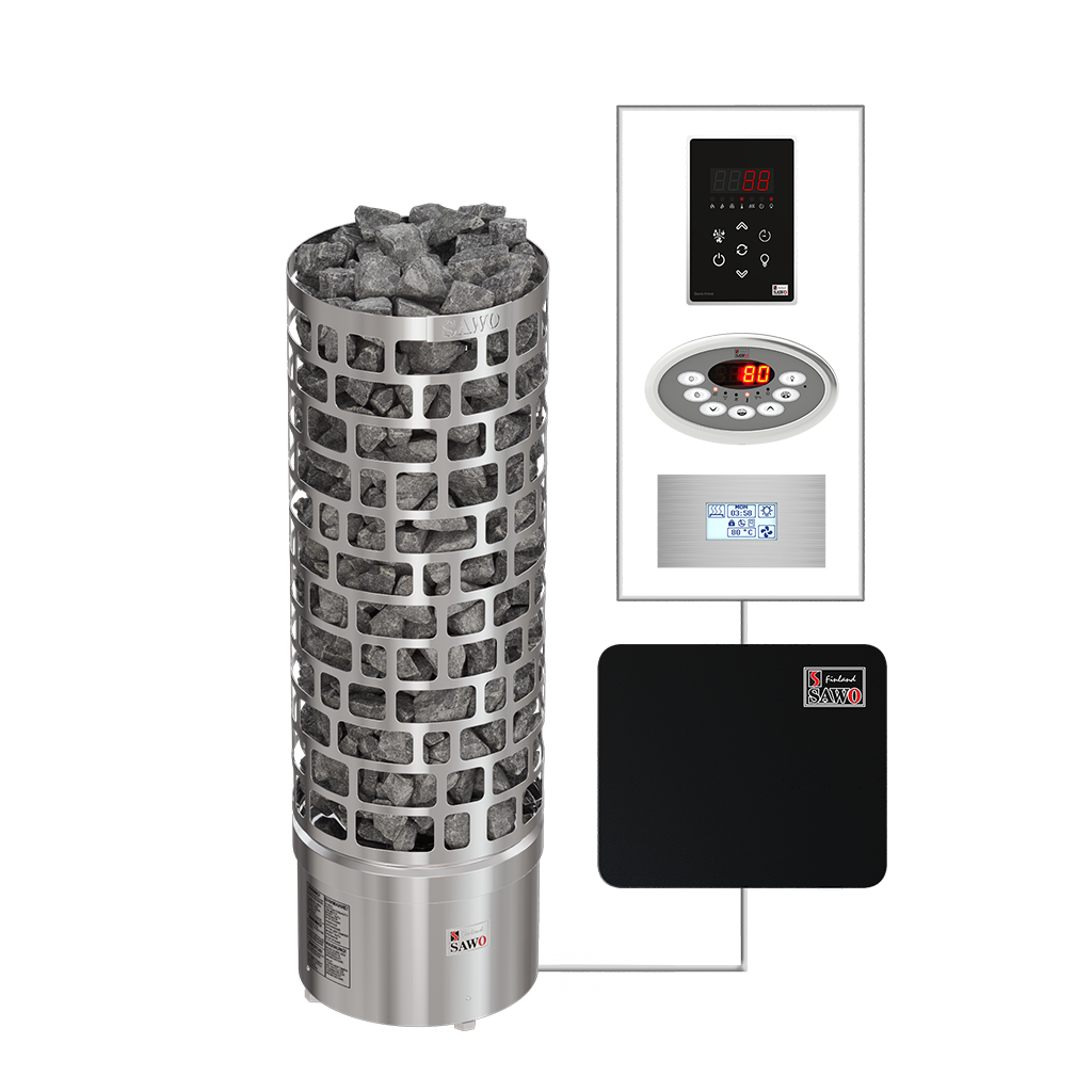 SAWO sauna series tower ARI Round NS
