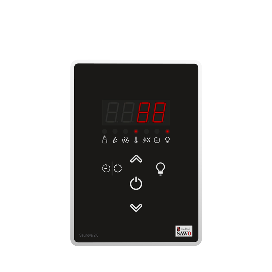saunova 2.0 user interface