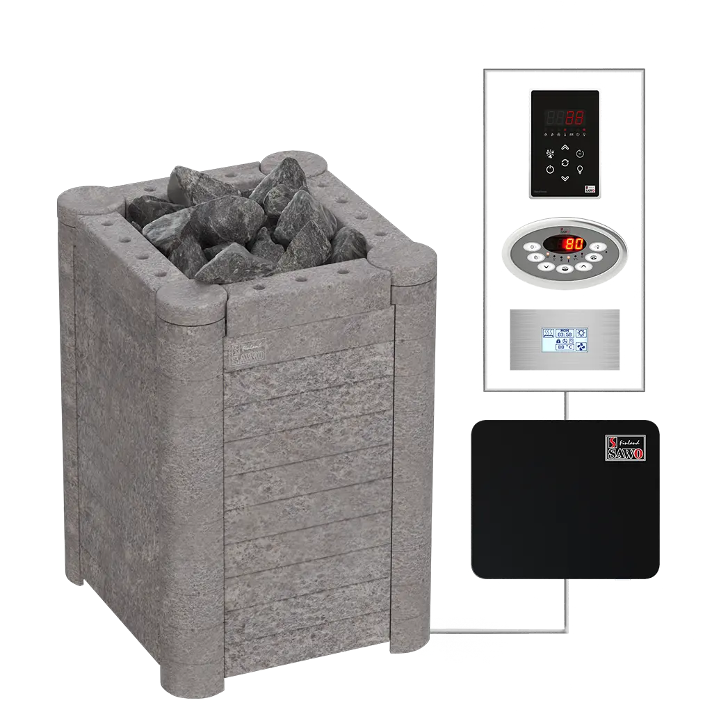 SAWO sauna heaters stone NIM NS