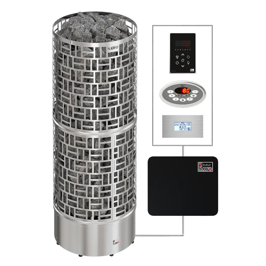 SAWO sauna heaters tower SW3 Round NS (3)