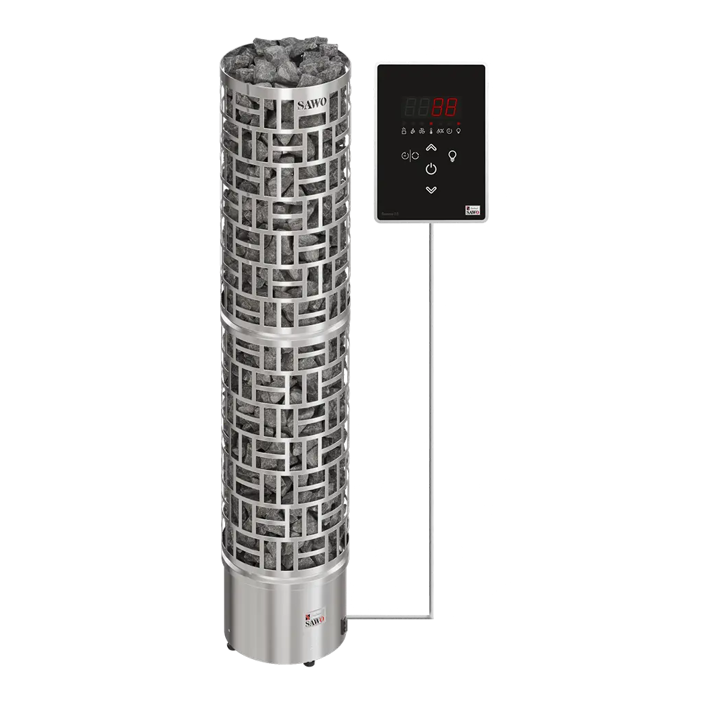 SAWO sauna heaters tower SW3 Round Ni2