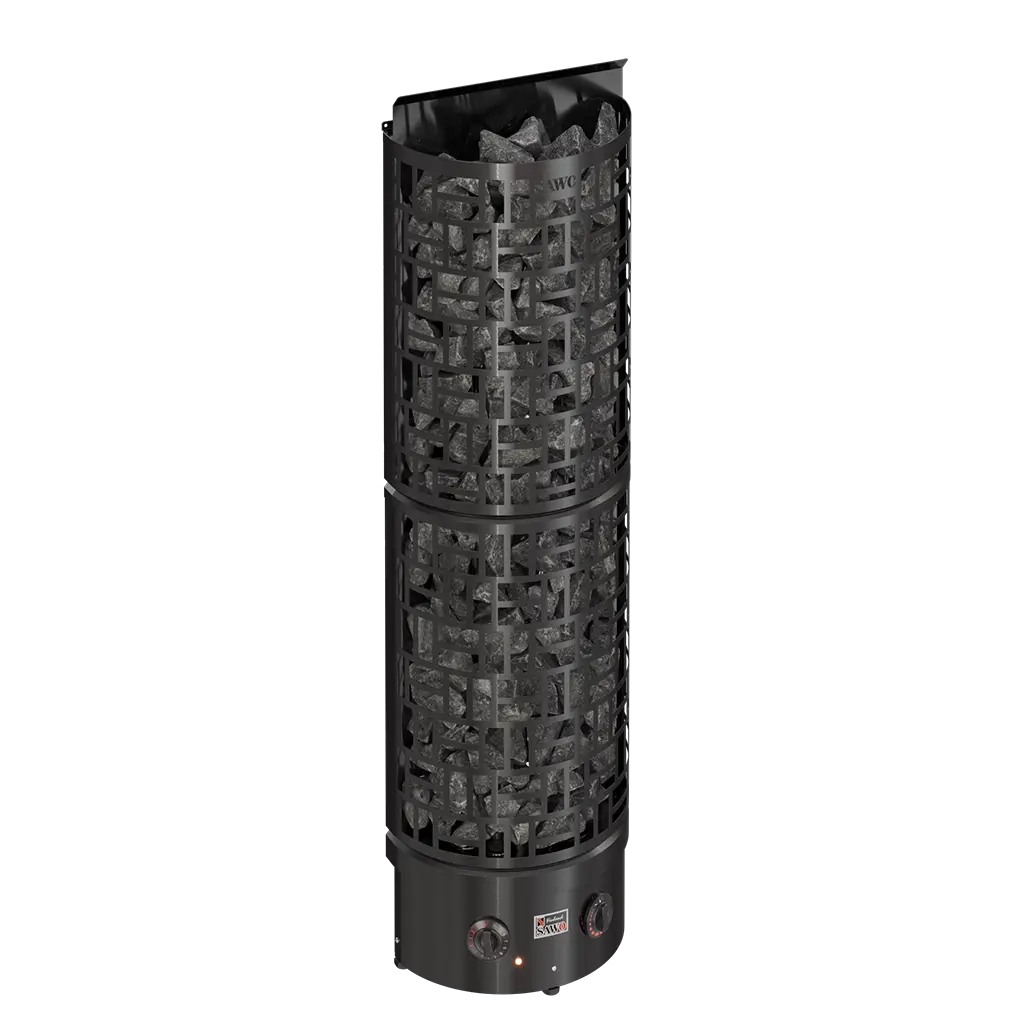SAWO sauna heaters tower SW3 Wall Black NB