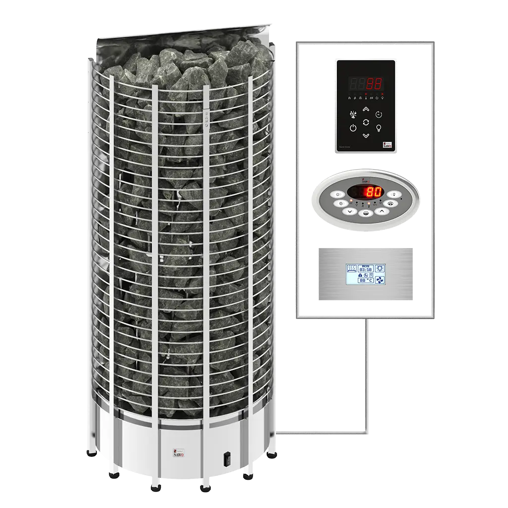 SAWO sauna heaters tower TH Wall Ni
