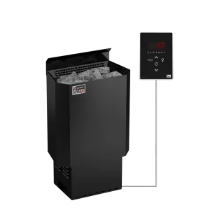 SAWO sauna heaters wall NRMN Black Ni2