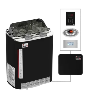 SAWO sauna heaters wall SCAC Fibercoated NS
