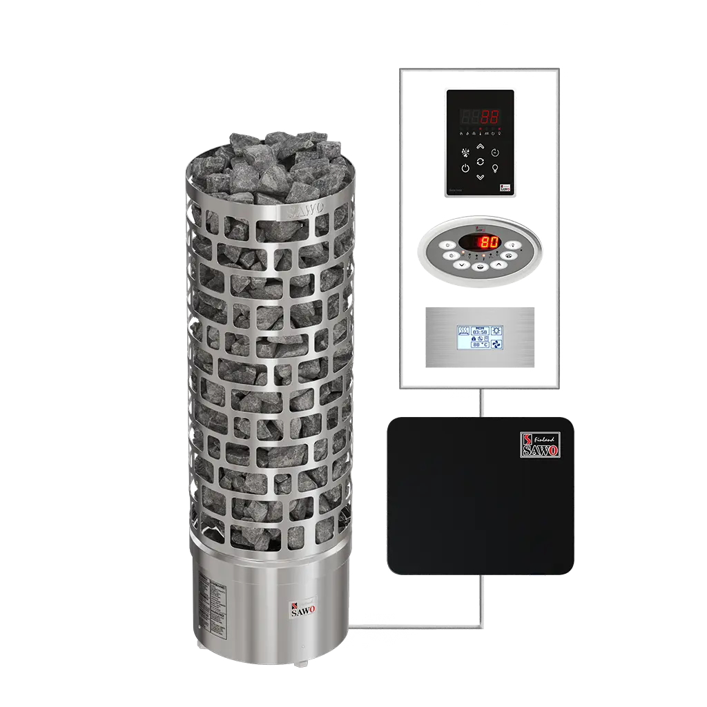 SAWO sauna series tower ARI Round NS
