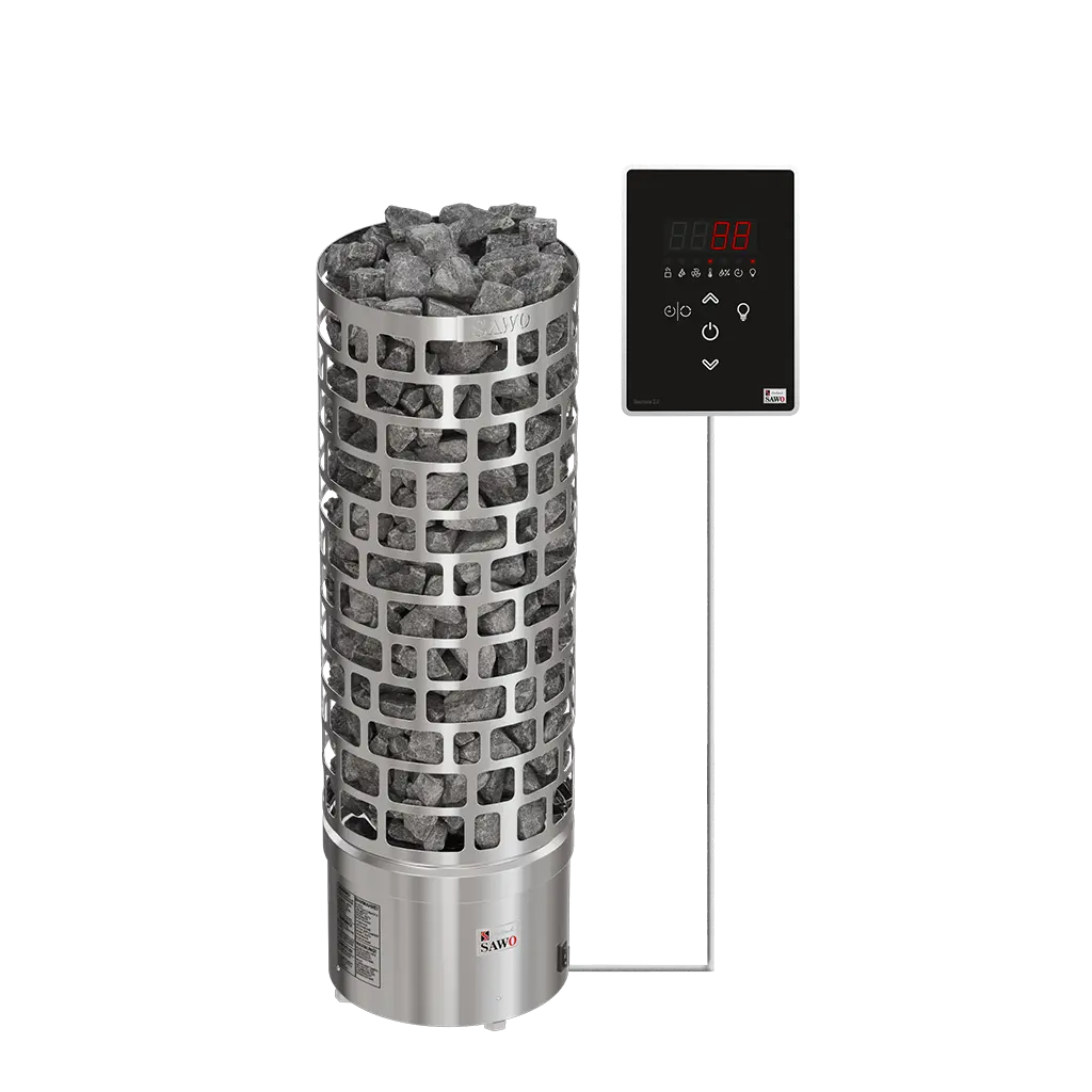 SAWO sauna series tower ARI Round Ni2