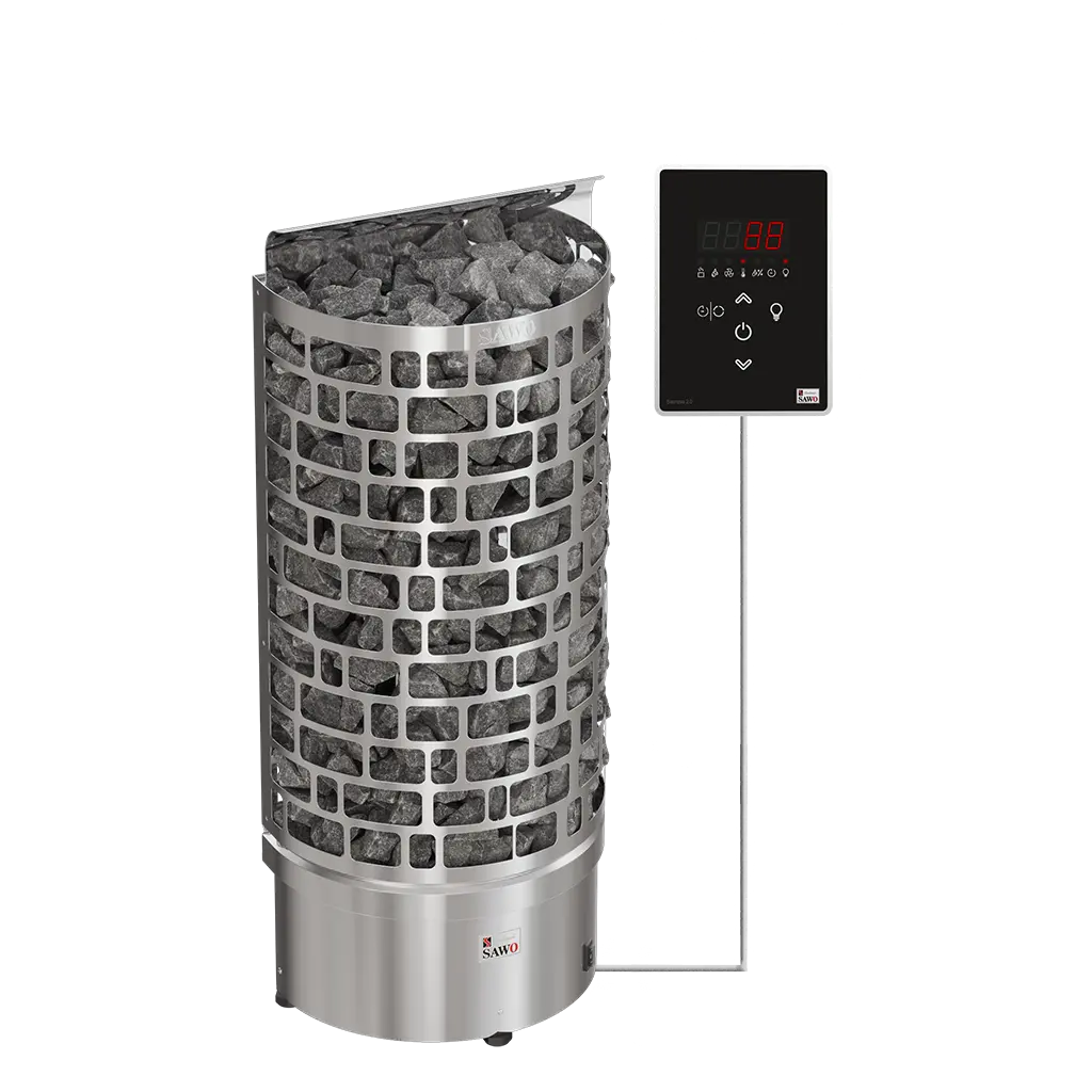 SAWO sauna series tower ARI Wall Ni2