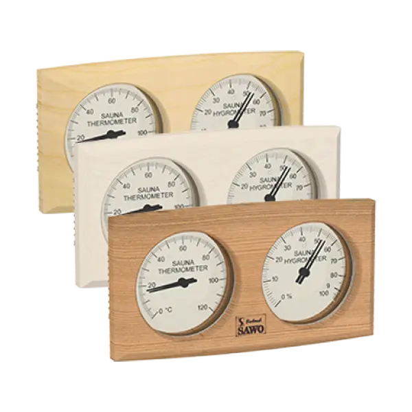 Basic Curved Rectangle Thermo-Hygrometer