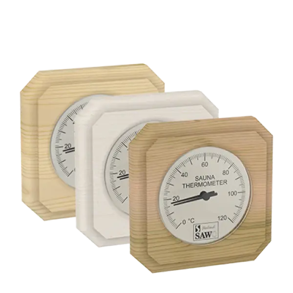 Cut Cornqer Square Thermometer