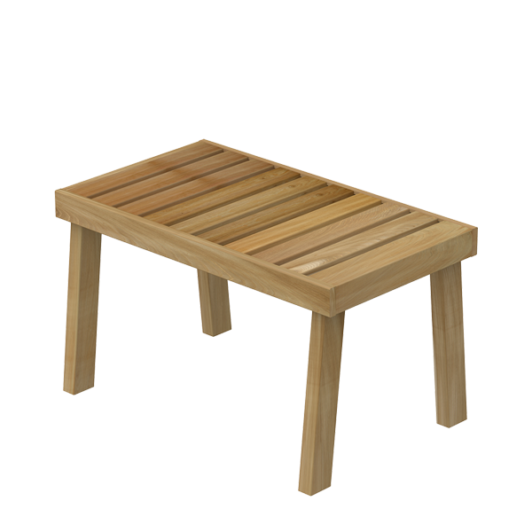 Sauna Bench 870x500x500mm