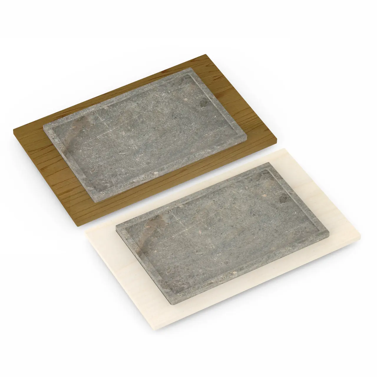 Defaul Stone Platew/Wooden Tray