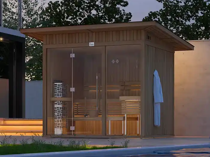 sauna room outdoor