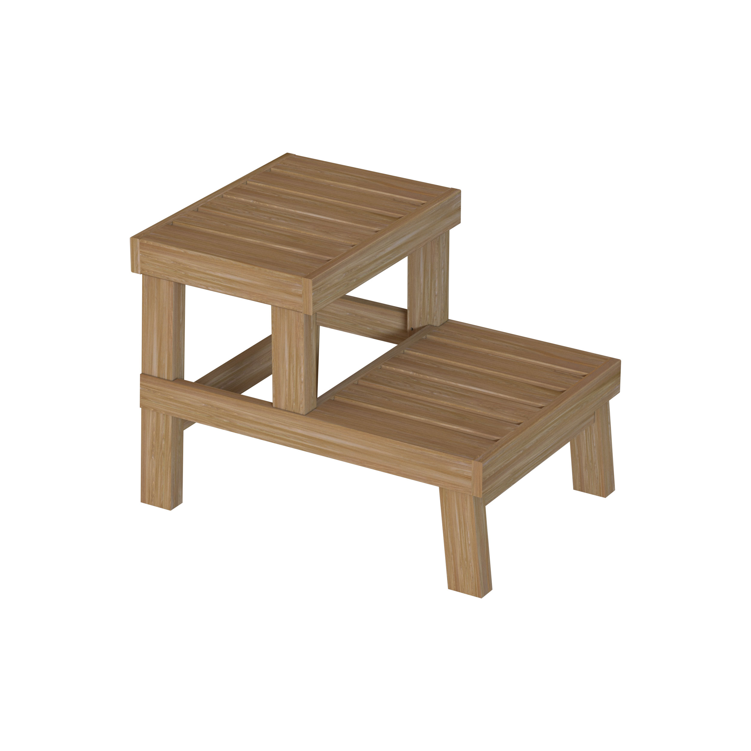 Sauna Bench 2-Steps