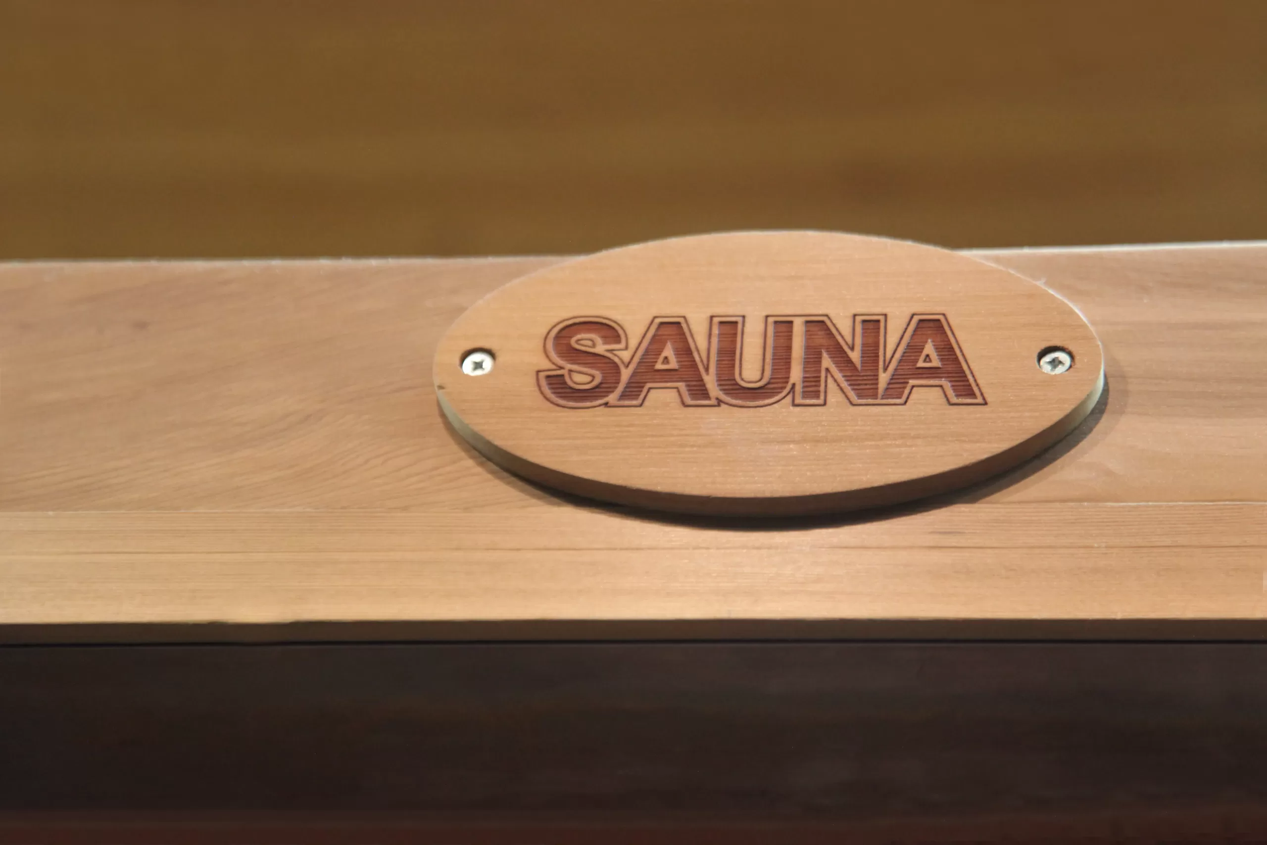 Sauna Signage