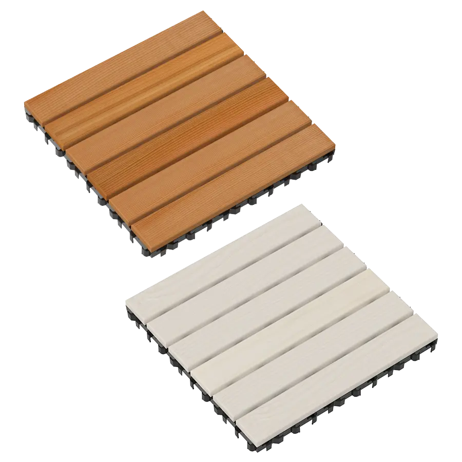 Wooden Floor Mat Block