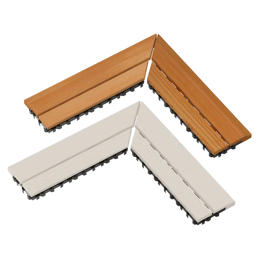 Wooden Floor Mat Middle Frame
