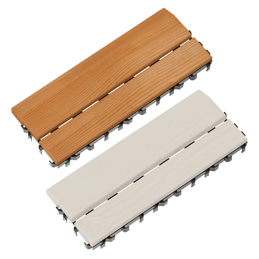 Wooden Floor Mat Corner Frame
