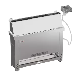 Helius Sauna Heater (HES NS) with Hood - Floor Series