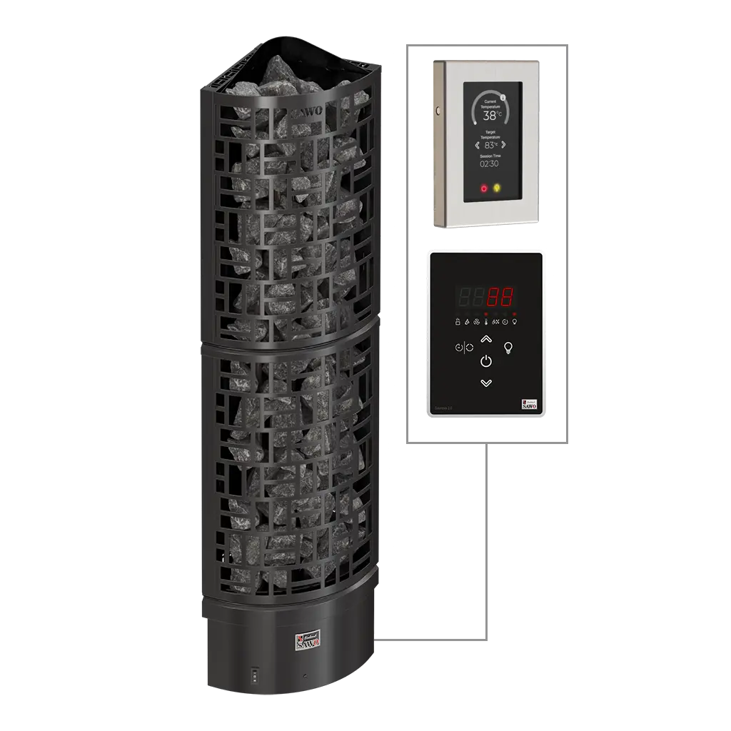 SAWO30 Corner Black Ni2 (SW3 Corner Black Ni2) - Tower Series
