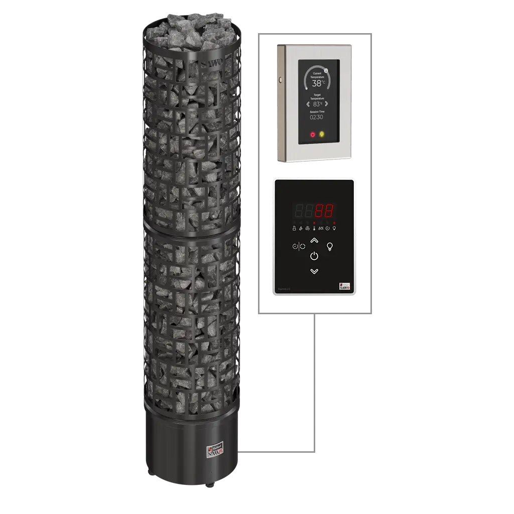 SAWO30 Round Black Ni2 (SW3 Round Black Ni2) - Tower Series