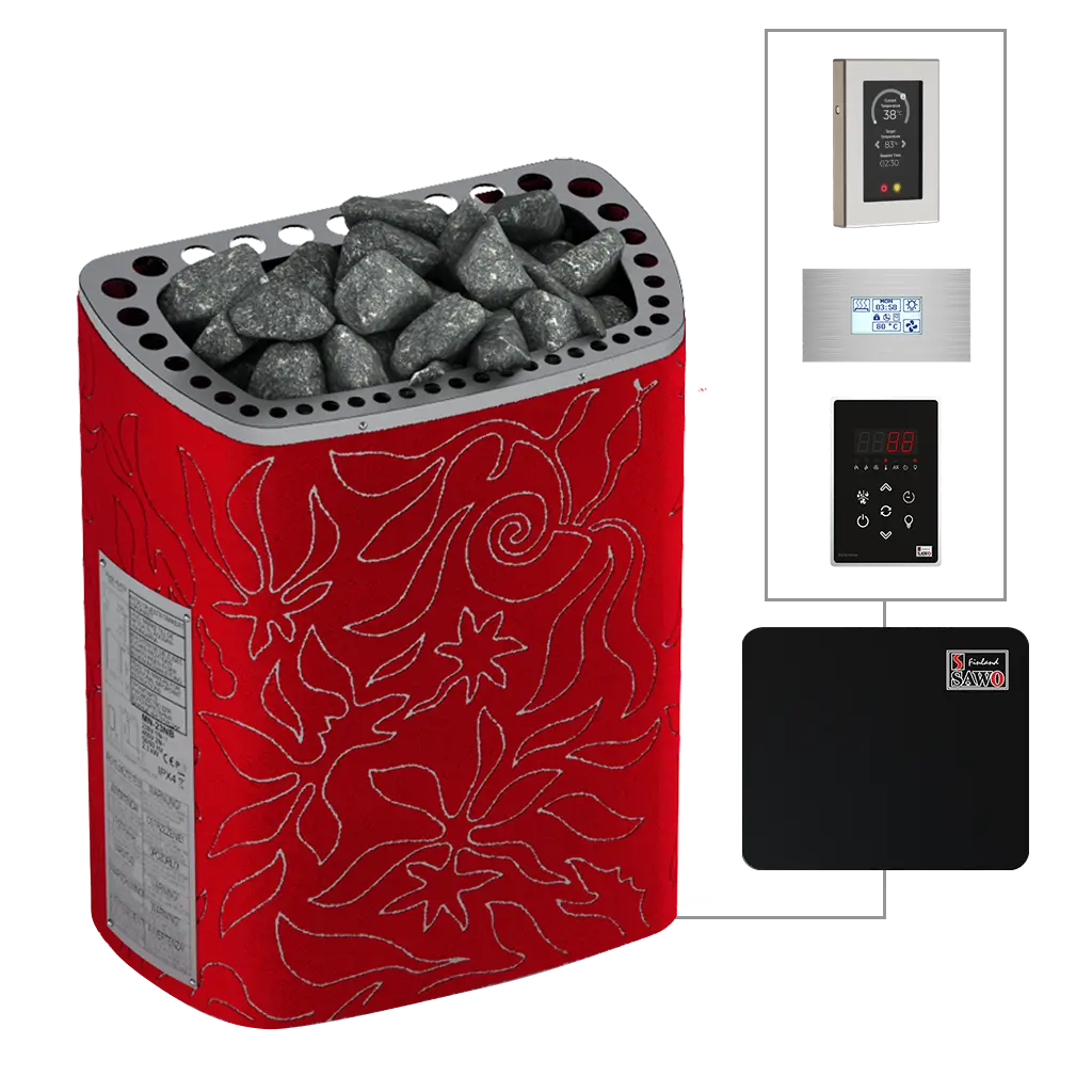 Minidragon NS Red (MN NS Dragonfire Red) - Wall Mounted Series