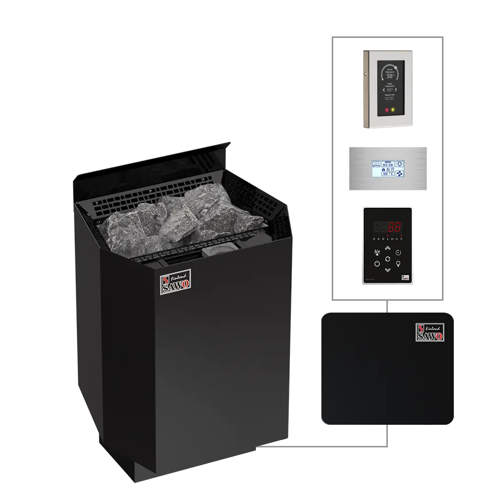 Nordex Mini Combi Black (NRMC-BL-Z) - Wall Mounted Series