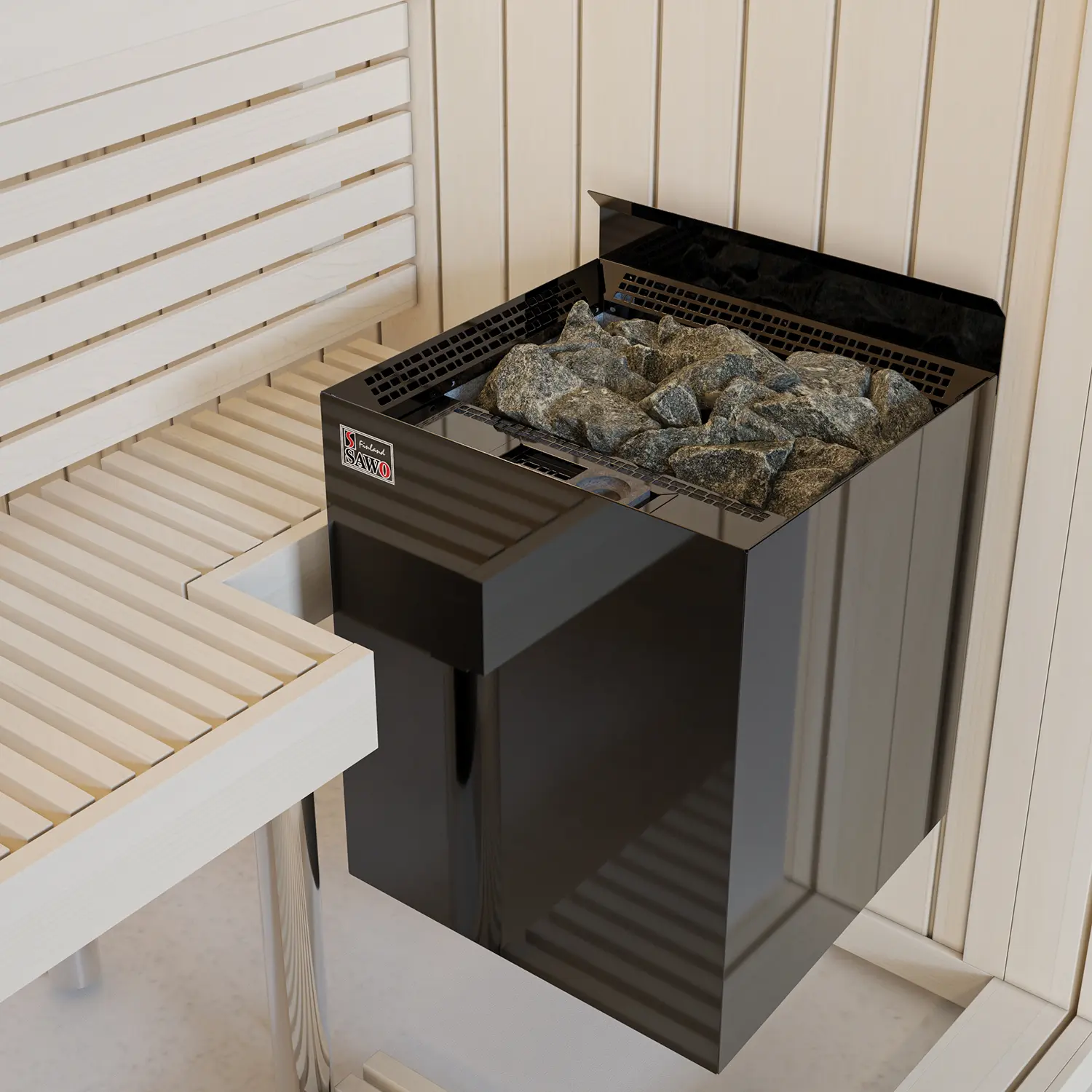 Nordex Combi Black Heater - Wall Mounted Series