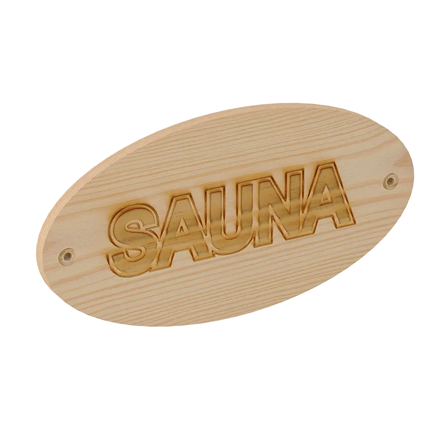 Sauna Signage