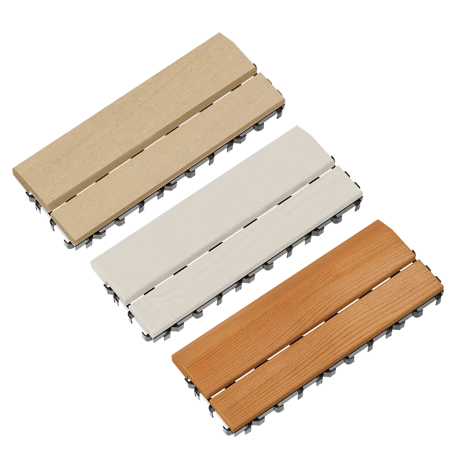 Wooden Floor Mat Corner Frame