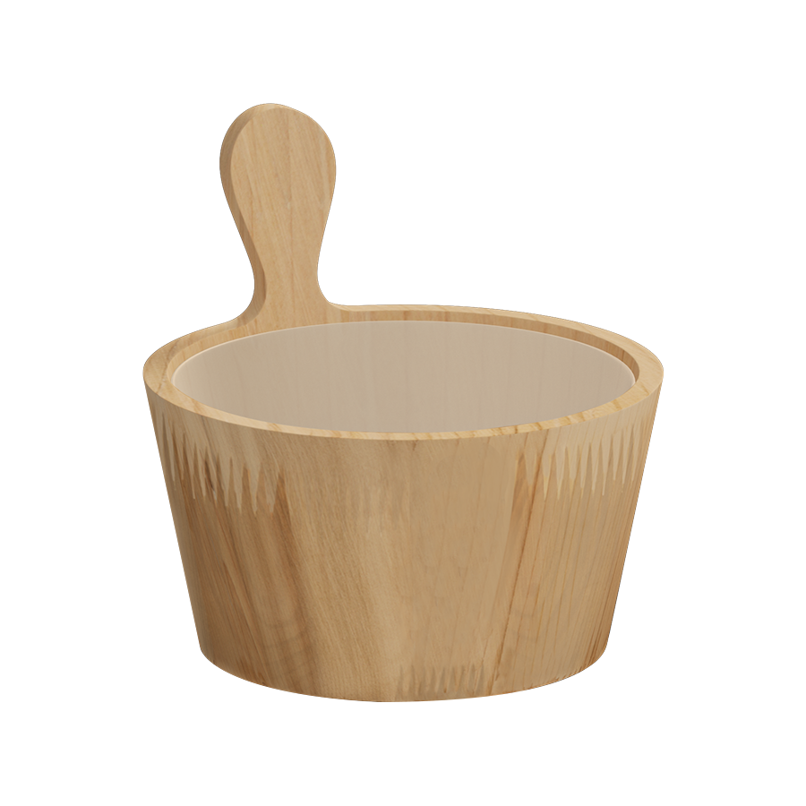 Wooden Pail Rustic