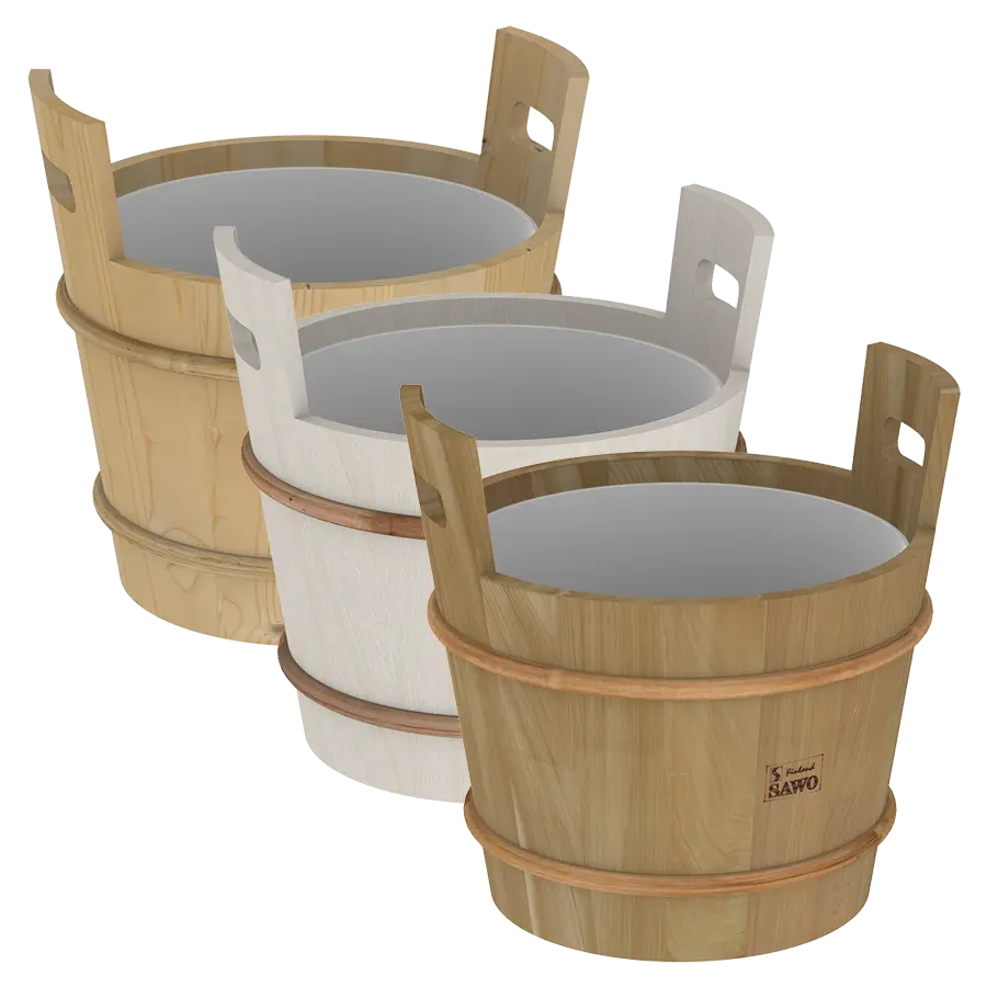 Wooden Pail 18L