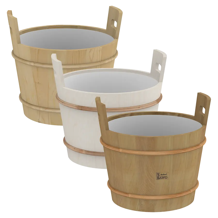 Wooden Pail 28L