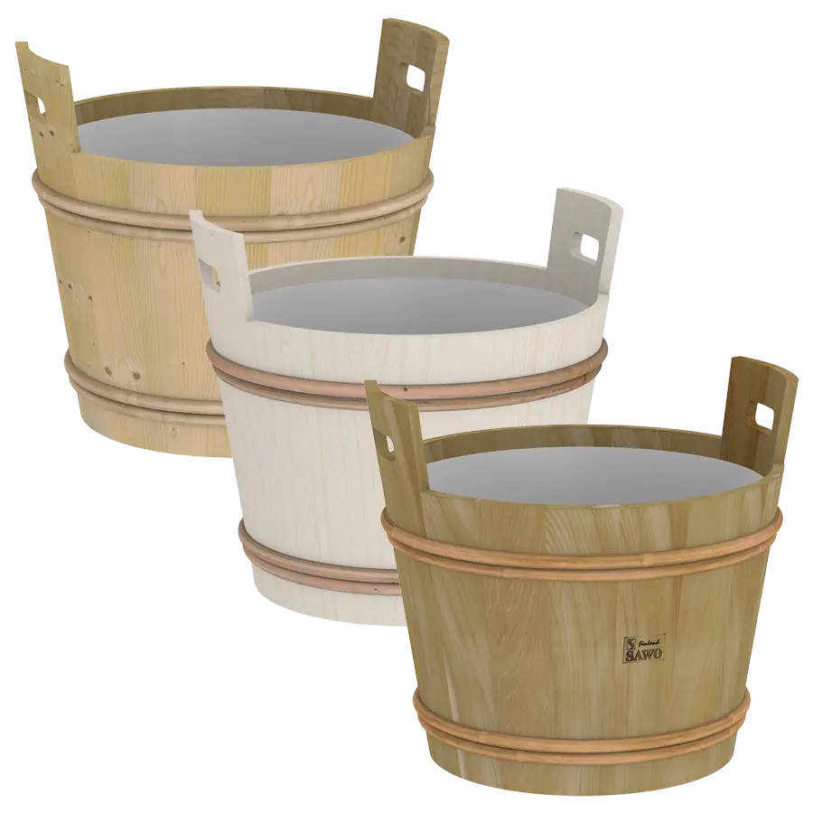 Wooden Pail 40L