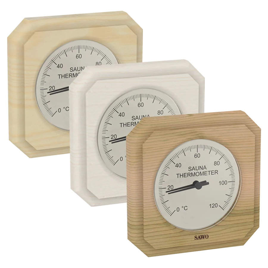 Cut Corner Square Thermometer