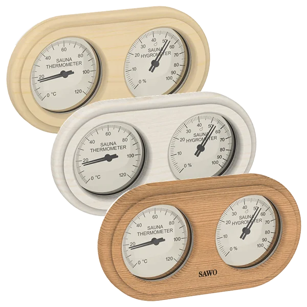 Rounded Rectangle Thermo-Hygrometer