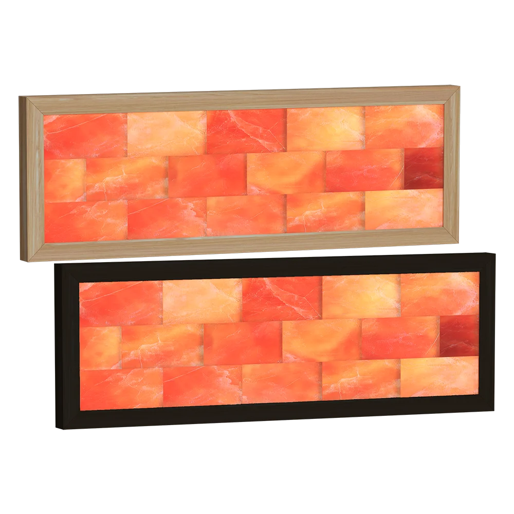 Himalayan Salt Wall<br>Horizontal Tiles Large
