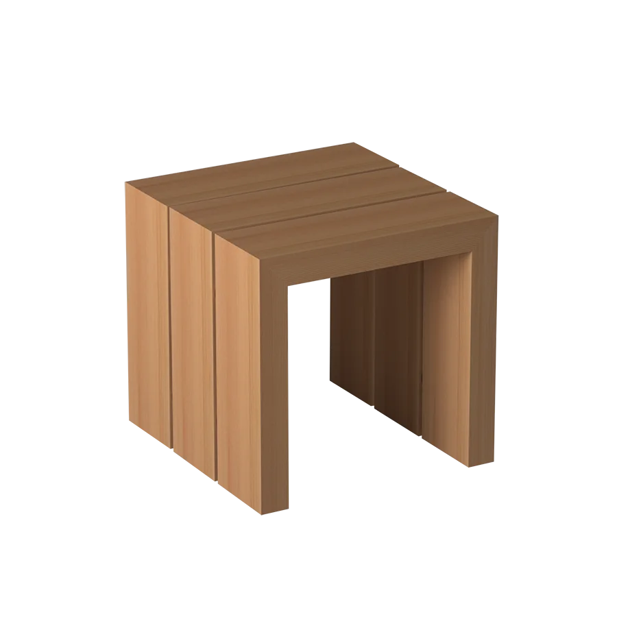 Siro Wide Sauna Bench 42cm