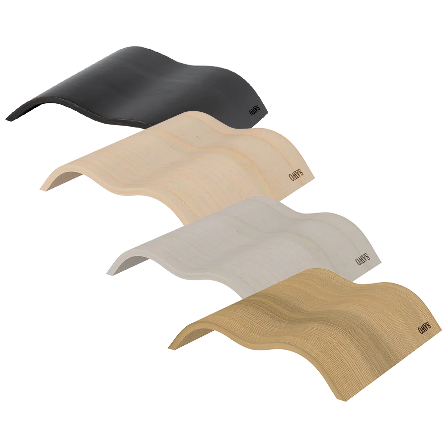 Wave Wooden Headrest
